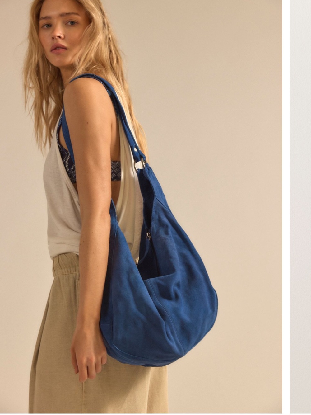Roma Suede Tote Bag